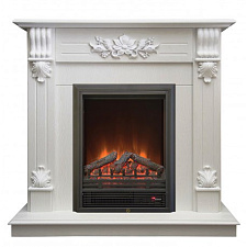 Электрический каминокомплект RealFlame Ottawa STD WT очаг Eugene белый дуб RealFlame Ottawa STD WT очаг Eugene белый дуб