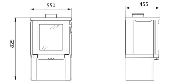 Камины из чугуна Contura 54_2 Камины из чугуна Contura 54_2