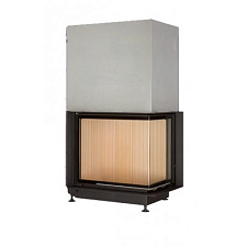 Brunner eck-kamin 57/67/44 right lifting, чугунный дымосборник 45?, монтажная рама 50мм, нерж. сталь Brunner eck-kamin 57/67/44 right lifting, чугунный дымосборник 45?, монтажная рама 50мм, нерж. сталь