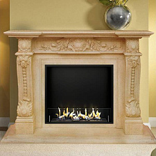 Биокамин в мраморном портале Firezo Signore Firezo Signore