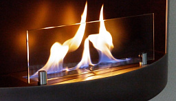 Стекло для биокамина Декоративное защитное стекло DP design  36 см Декоративное защитное стекло DP design  36 см