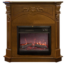 Электрический каминокомплект RealFlame Siciliy 23 AO очаг Optima 23 античный дуб фронтальный RealFlame Siciliy 23 AO очаг Optima 23 античный дуб фронтальный