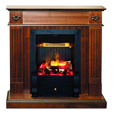 Каминокомплект RealFlame Brighton очаг 3D Volcano античный дуб RealFlame Brighton очаг 3D Volcano античный дуб