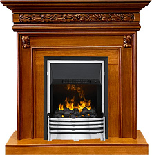 Каминокомплект Dimplex Valletta очаг Flagstaff орех Dimplex Valletta очаг Flagstaff орех