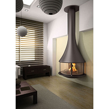 Камин JC Bordelet Zelia 908 (пристенный, с закрытым очагом) Камин JC Bordelet Zelia 908 (пристенный, с закрытым очагом)