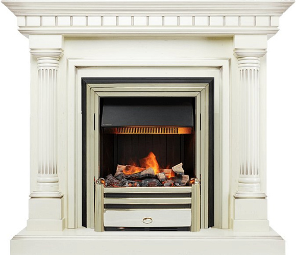 Dimplex Dallas очаг Cavendish слоновая кость с патиной_0 Dimplex Dallas очаг Cavendish слоновая кость с патиной_0