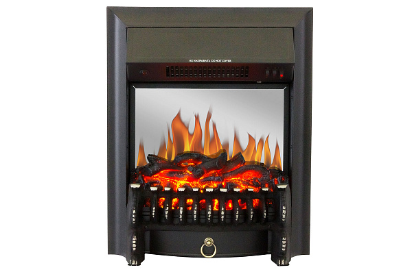 Royal Flame Corsica с очагом Fobos FX M Black слоновая кость с патиной_2 Royal Flame Corsica с очагом Fobos FX M Black слоновая кость с патиной_2