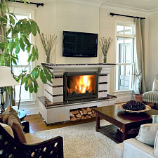 Каминная облицовка MadeIra Daniella Emperador Gold Каминная облицовка MadeIra Daniella Emperador Gold