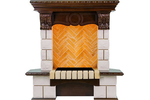 Dimplex Pierre Luxe темный дуб/шампань 950x387x975 мм_0 Dimplex Pierre Luxe темный дуб/шампань 950x387x975 мм_0