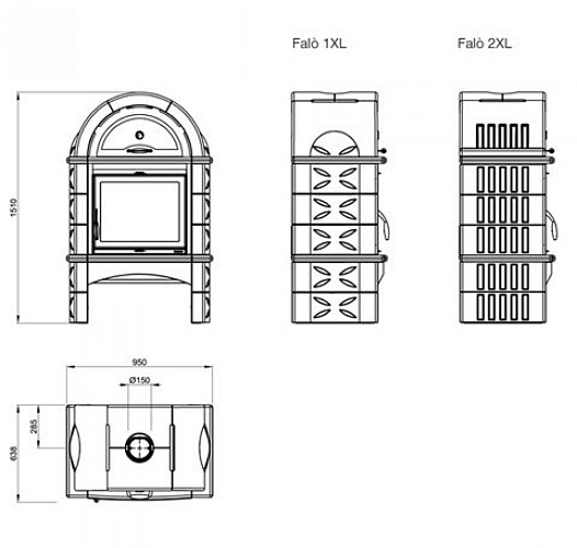 La Nordica-Extraflame falo 2xl sabbia-salmone_5 La Nordica-Extraflame falo 2xl sabbia-salmone_5