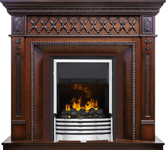 Dimplex Alexandria очаг Flagstaff махагон коричневый антик_0 Dimplex Alexandria очаг Flagstaff махагон коричневый антик_0