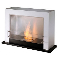 Напольный биокамин Ecosmart Fire Oxygen Black/White satin Ecosmart Fire Oxygen Black/White satin